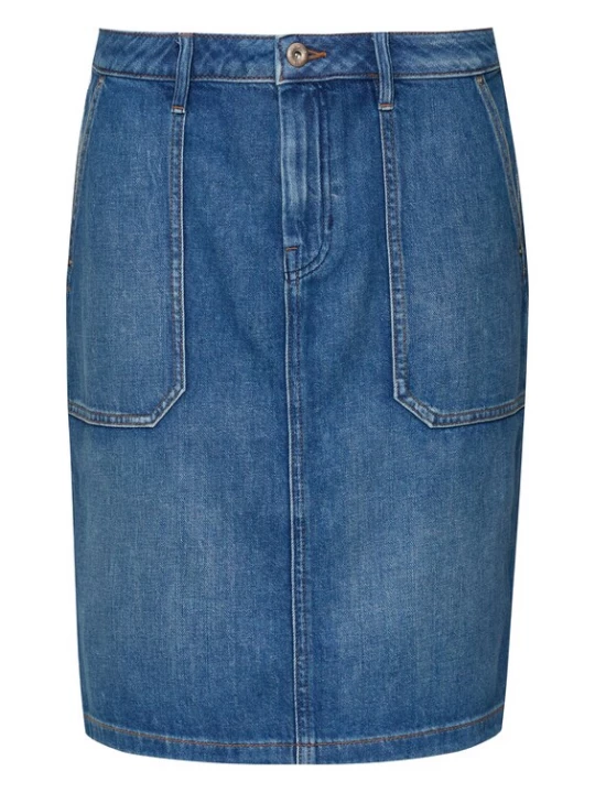 Foto van product s.Oliver Rok blauw denim