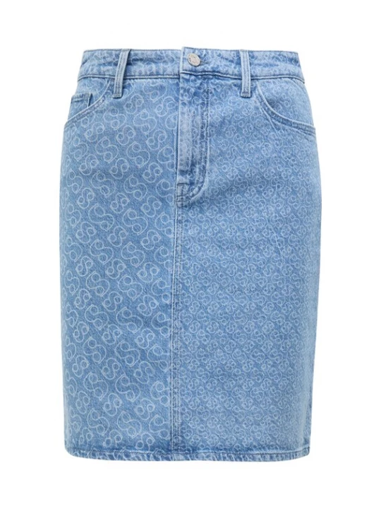 Foto van product s.Oliver Rok blauw denim