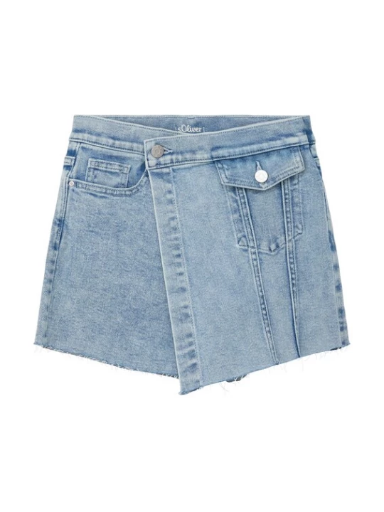 Foto van product s.Oliver Rok blauw denim