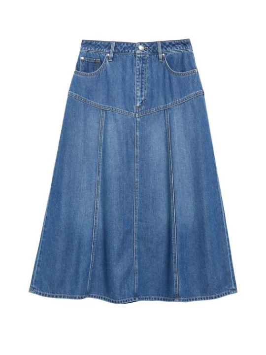 Foto van product s.Oliver Rok blauw denim