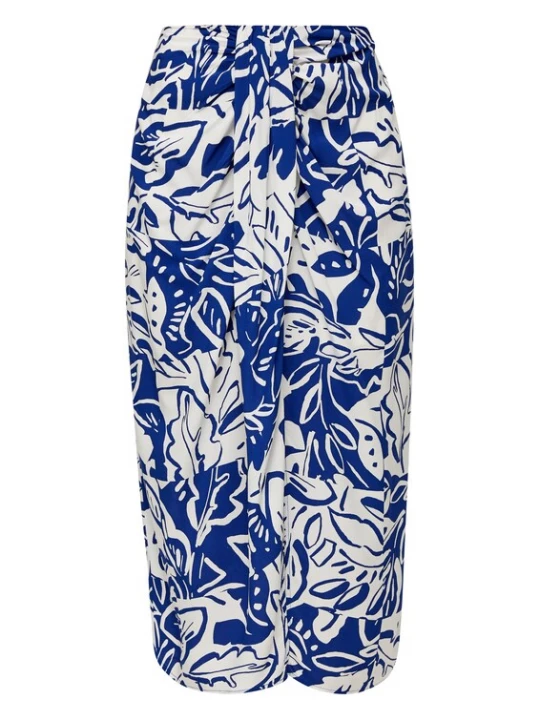 Foto van product s.Oliver Rok crème / blauw