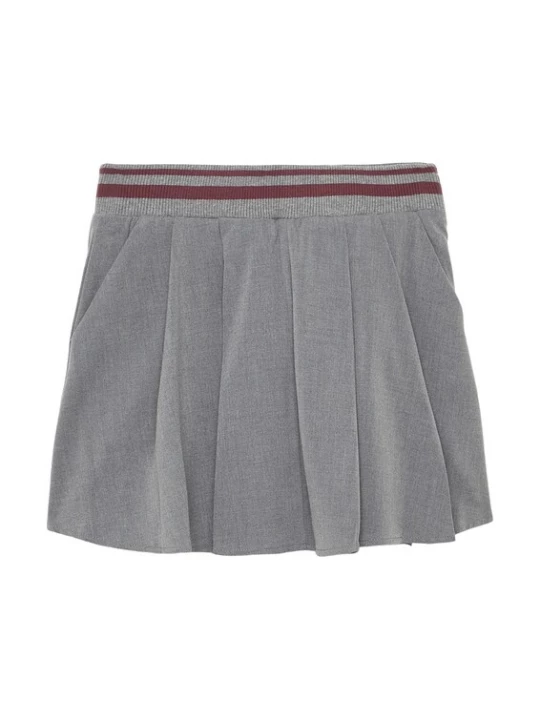 Foto van product s.Oliver Rok grijs / bourgogne