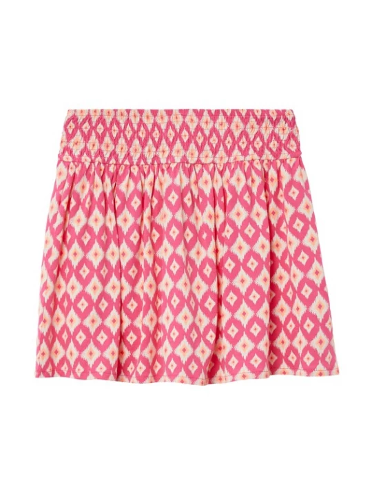 Foto van product s.Oliver Rok oranje / pink / wit