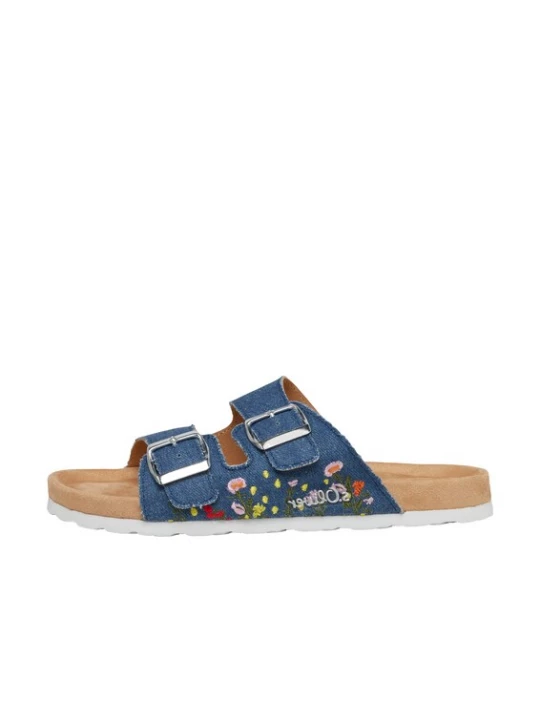 Foto van product s.Oliver Sandalen blauw denim / groen / rosa / rood