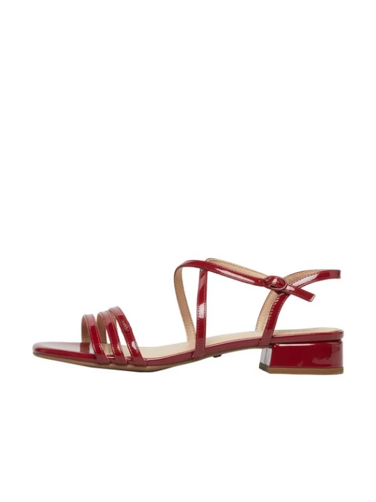 Foto van product s.Oliver Sandalen met riem robijnrood