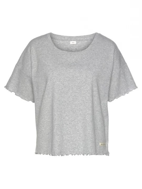 Foto van product s.Oliver Shirt 'Babylock' grijs gemêleerd