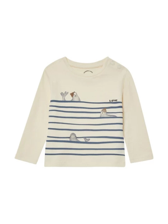 Foto van product s.Oliver Shirt beige