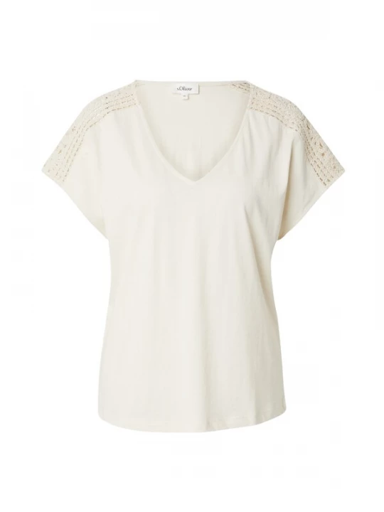 Foto van product s.Oliver Shirt beige