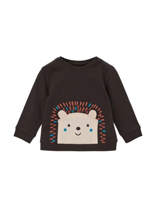 Foto van product s.Oliver Shirt beige / blauw / donkerbruin / rood