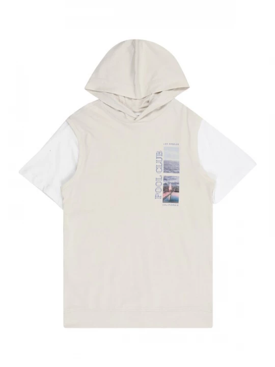 Foto van product s.Oliver Shirt beige / blauw / pink / wit