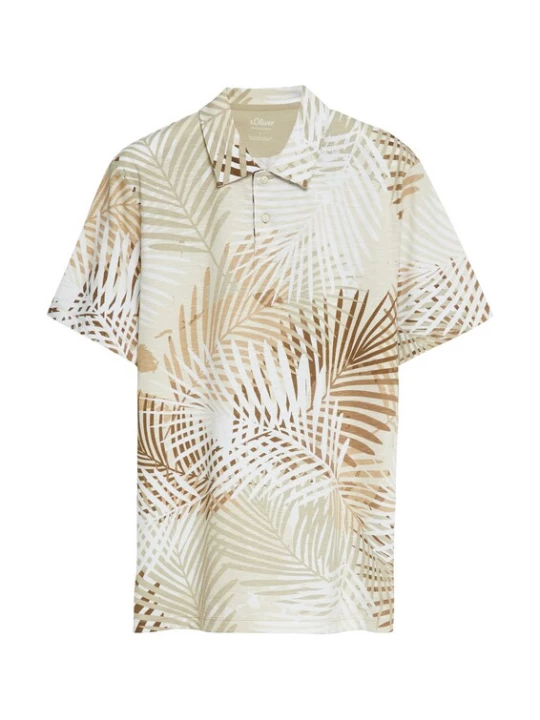 Foto van product s.Oliver Shirt beige / crème / camel / karamel