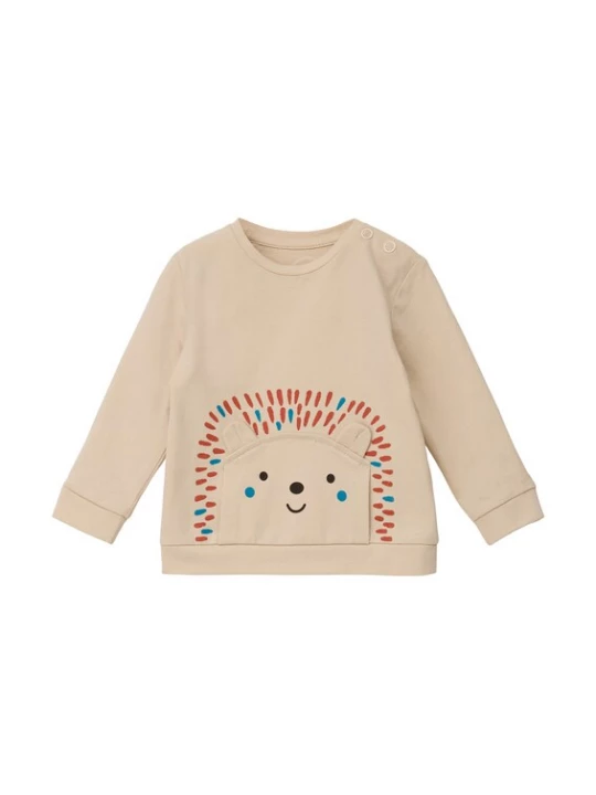 Foto van product s.Oliver Shirt beige / cyaan blauw / oranje / zwart
