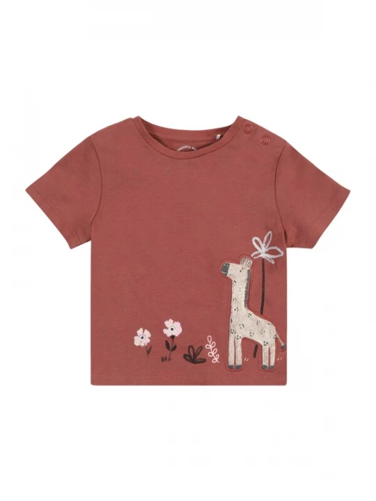 Foto van product s.Oliver Shirt beige / donkerblauw / donkerrood