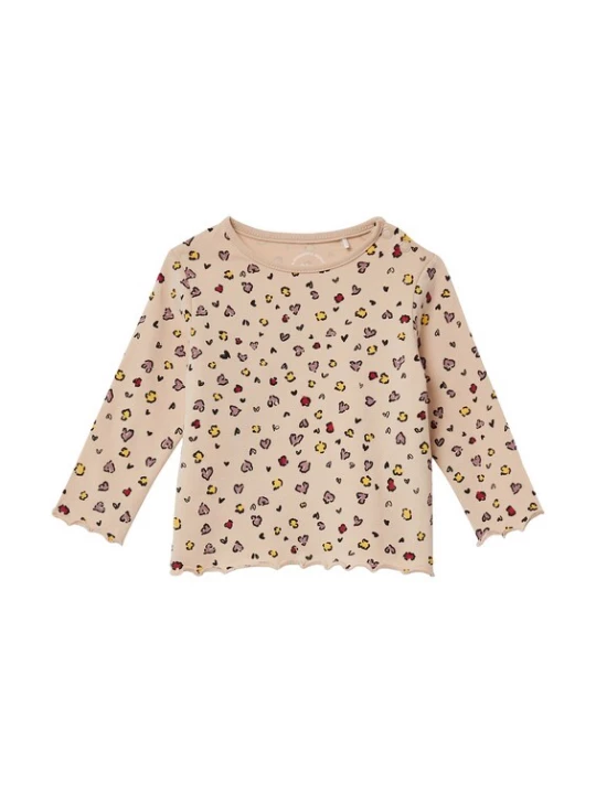 Foto van product s.Oliver Shirt beige / geel / pink / rood / zwart