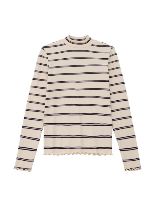 Foto van product s.Oliver Shirt beige / mauve / zwart