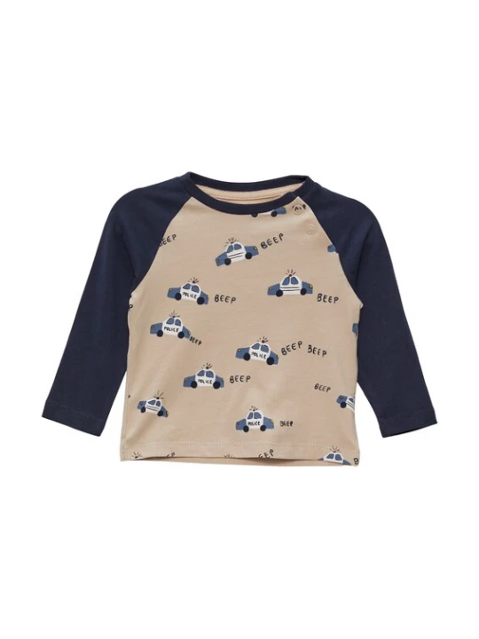 Foto van product s.Oliver Shirt beige / navy / curry / offwhite