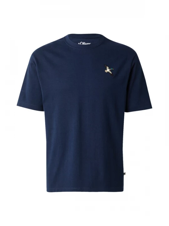 Foto van product s.Oliver Shirt beige / navy / groen