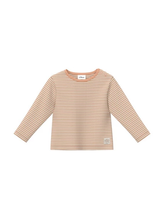 Foto van product s.Oliver Shirt beige / oranje