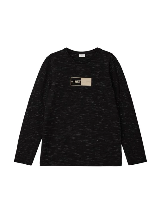 Foto van product s.Oliver Shirt beige / zwart