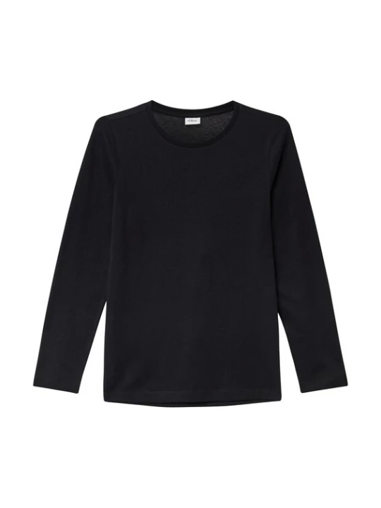 Foto van product s.Oliver Shirt beige / zwart
