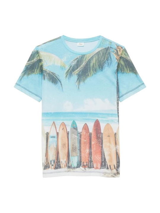 Foto van product s.Oliver Shirt blauw