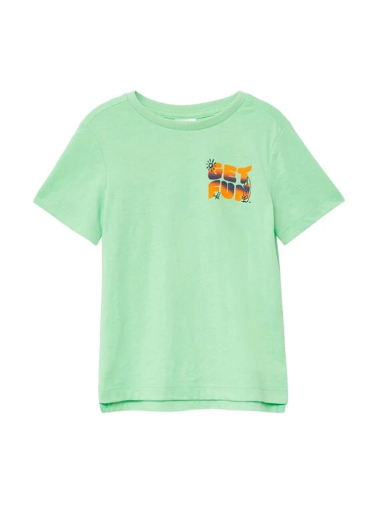 Foto van product s.Oliver Shirt blauw / bruin / lichtgroen / donkeroranje