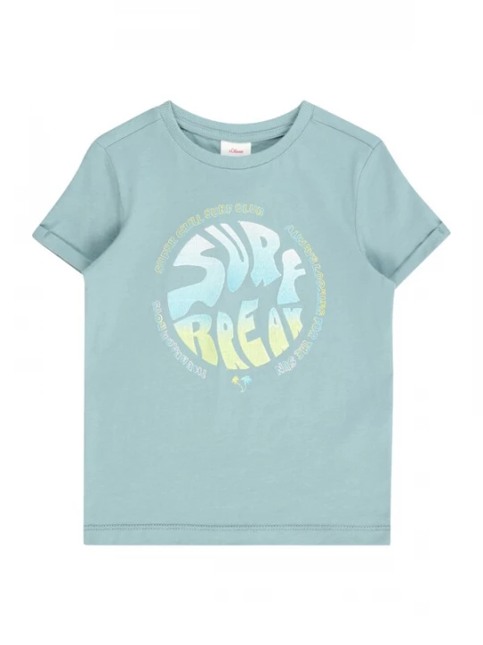 Foto van product s.Oliver Shirt blauw / geel / wit