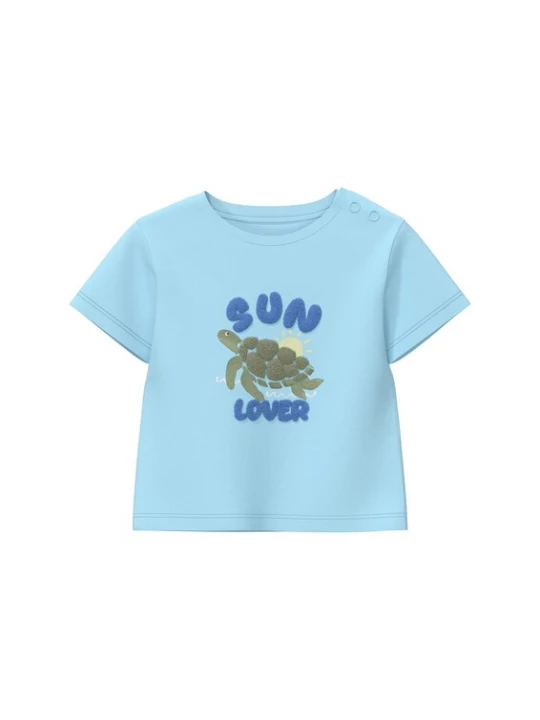 Foto van product s.Oliver Shirt blauw / lichtblauw / olijfgroen