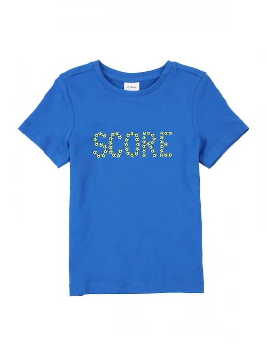 Foto van product s.Oliver Shirt blauw / lichtblauw / pastelgroen / zwart