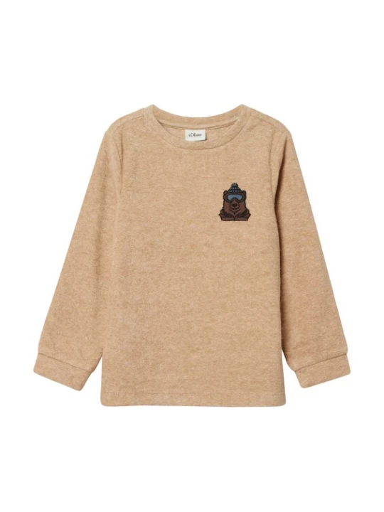 Foto van product s.Oliver Shirt blauw / lichtbruin / donkerbruin
