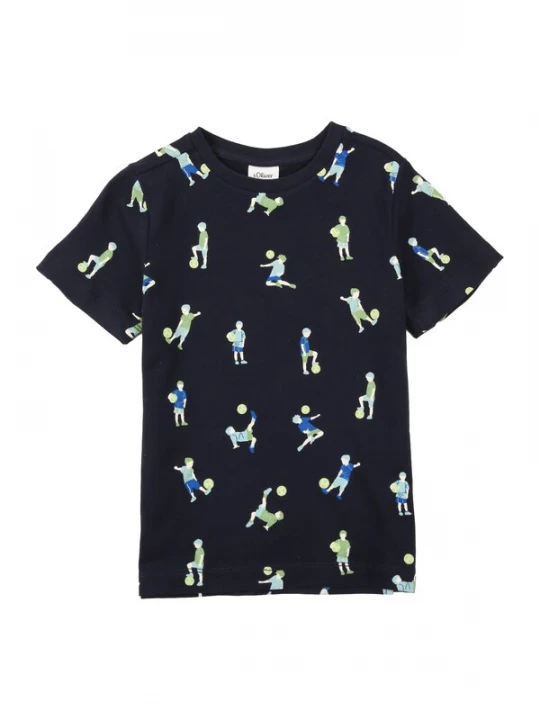 Foto van product s.Oliver Shirt blauw / marine / olijfgroen / mintgroen