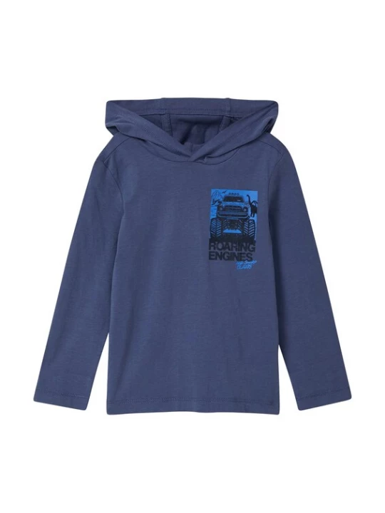Foto van product s.Oliver Shirt blauw / marine / zwart