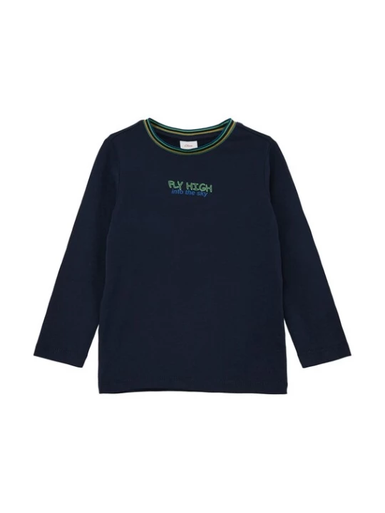 Foto van product s.Oliver Shirt blauw / navy / groen / lichtgroen