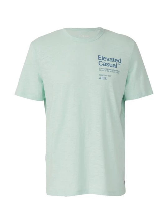 Foto van product s.Oliver Shirt blauw / pastelgroen