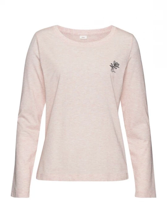 Foto van product s.Oliver Shirt blauw / pastelroze