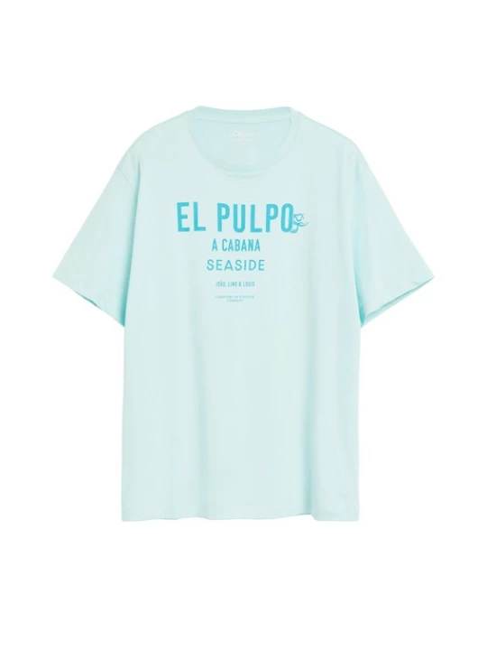 Foto van product s.Oliver Shirt blauw / petrol
