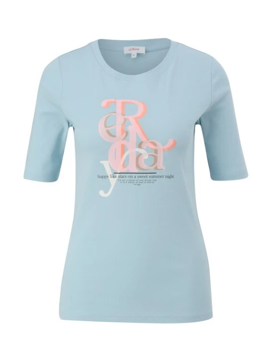 Foto van product s.Oliver Shirt blauw / pink / wit