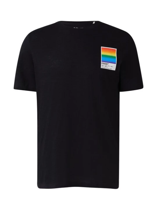 Foto van product s.Oliver Shirt blauw / rood / zwart / wit