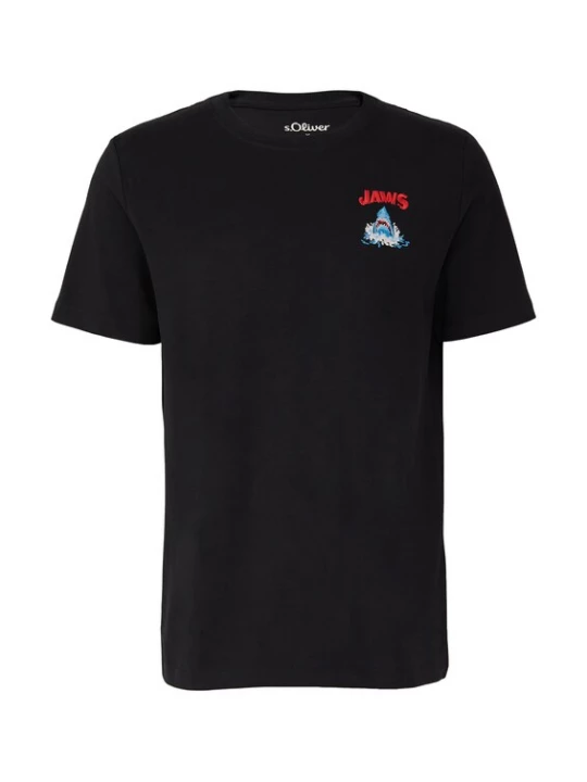 Foto van product s.Oliver Shirt blauw / rood / zwart / wit