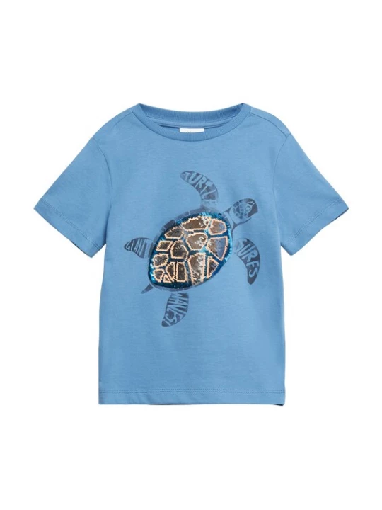 Foto van product s.Oliver Shirt blauw / royal blue / koningsblauw / pueblo / zwart