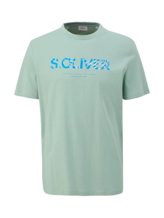 Foto van product s.Oliver Shirt blauw / turquoise