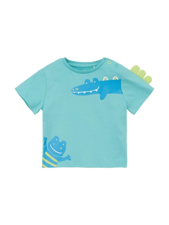 Foto van product s.Oliver Shirt blauw / turquoise / groen