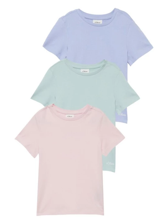 Foto van product s.Oliver Shirt blauw / turquoise / rosa