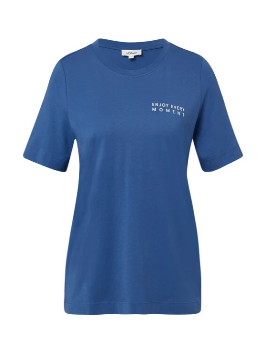 Foto van product s.Oliver Shirt blauw / wit