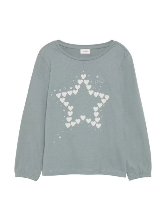 Foto van product s.Oliver Shirt blauw / wit