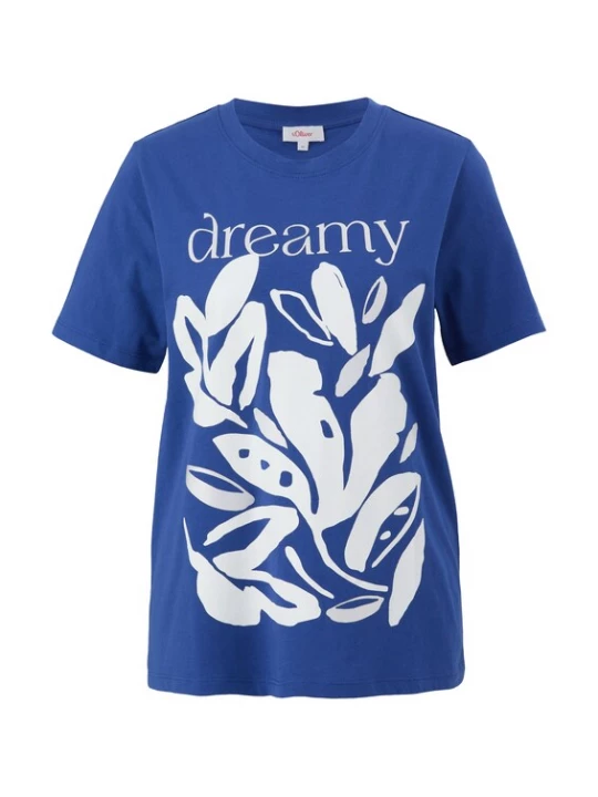 Foto van product s.Oliver Shirt blauw / wit