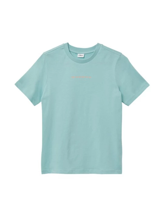 Foto van product s.Oliver Shirt blauw / zwart