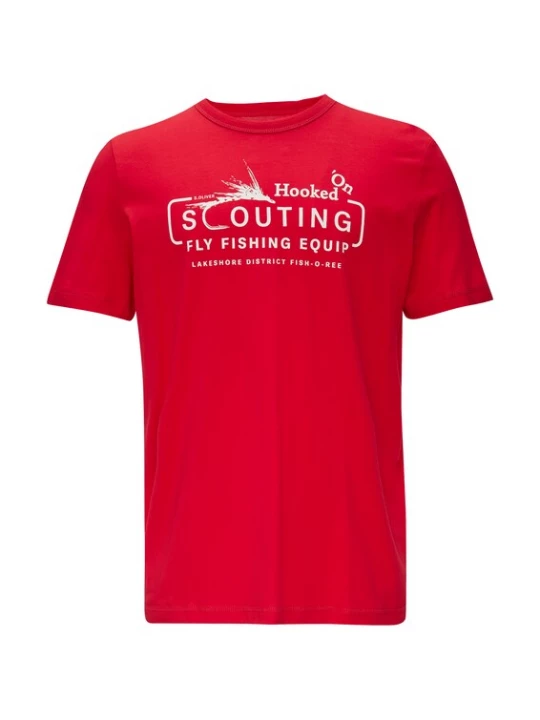 Foto van product s.Oliver Shirt bloedrood / wit