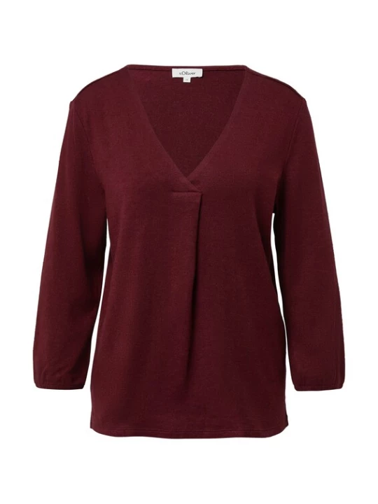 Foto van product s.Oliver Shirt bordeaux