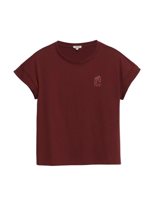 Foto van product s.Oliver Shirt bordeaux